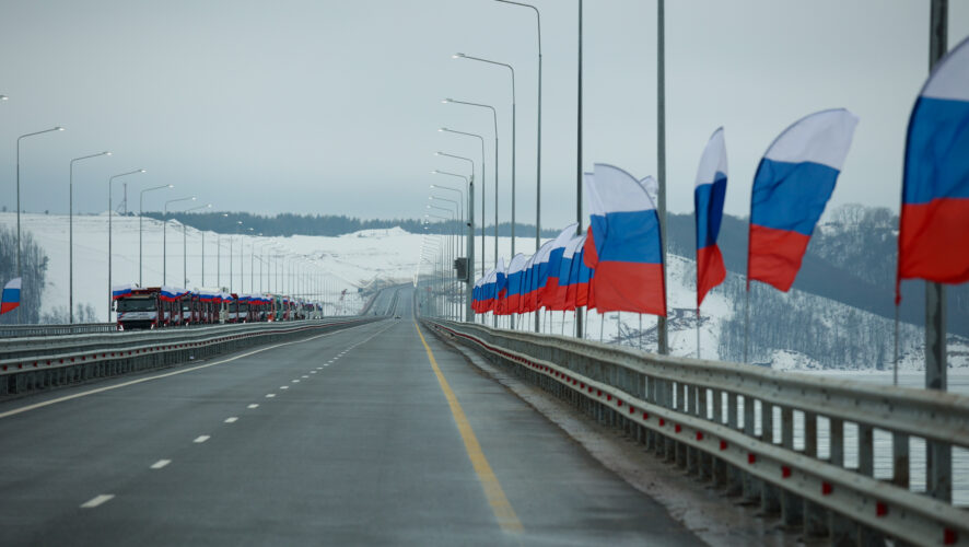 В Татарстане открыли новый съезд на трассе М-12 «Волга»